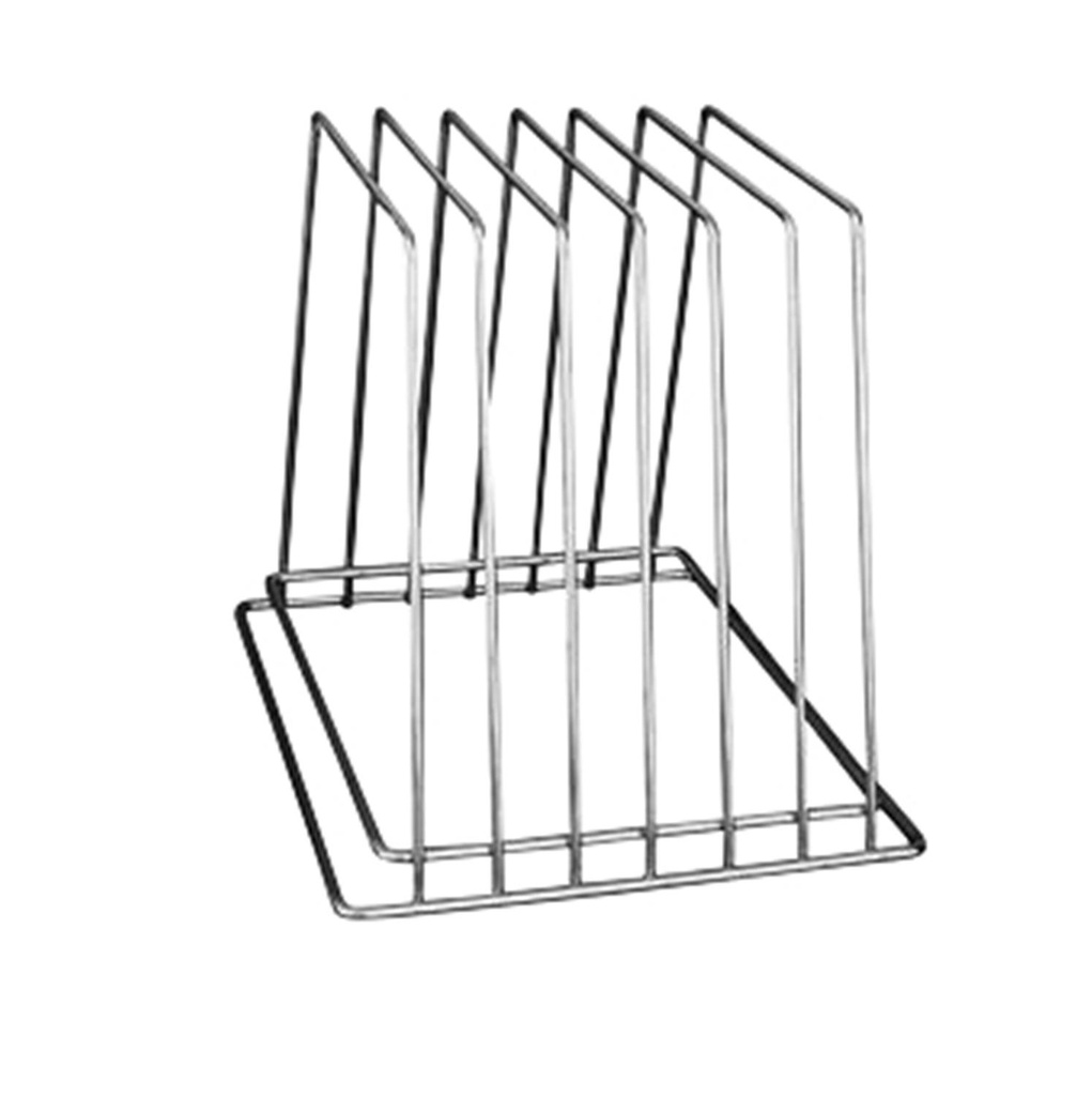 Support inox pour 6 planches de découpe 20mm