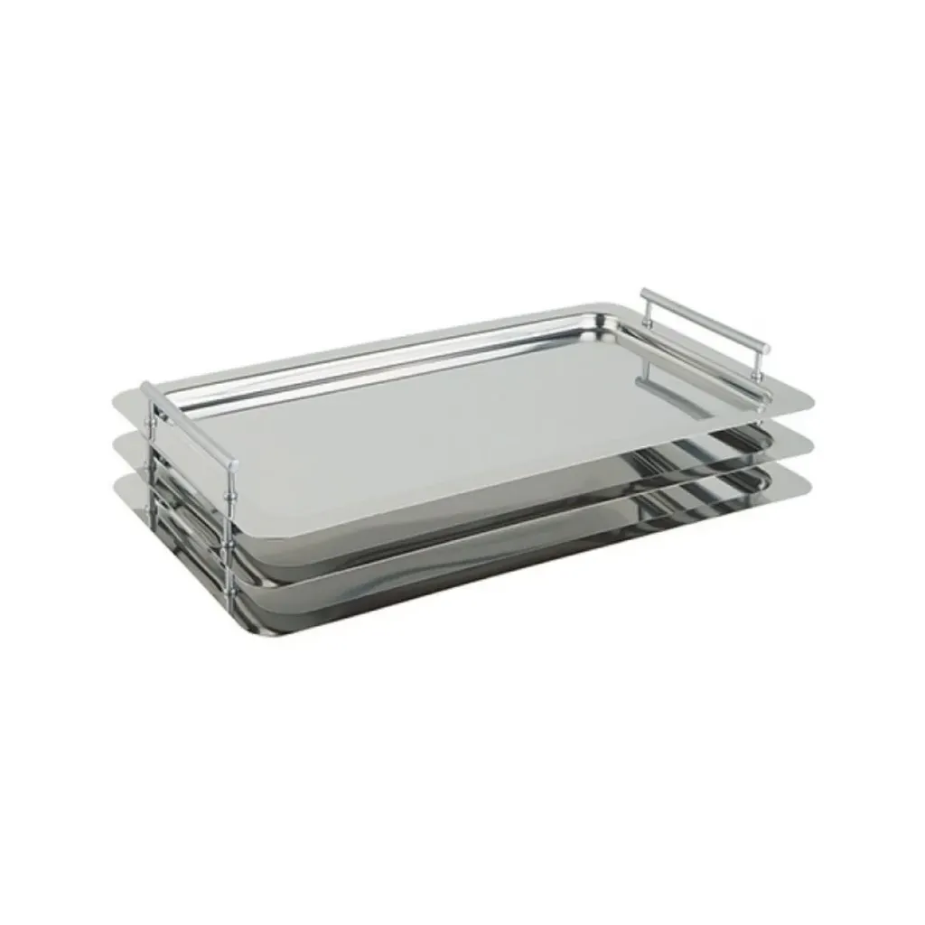 Plateau de service inox GN1/1 empilable