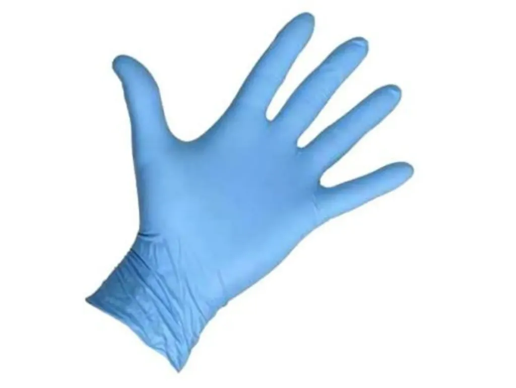 Gant nitrile bleu M, 100pcs