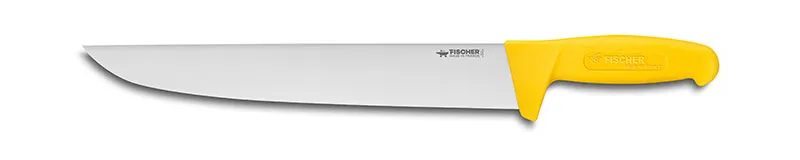 [401030] Snijmes Profinox Fischer Bargoin geel 30cm
