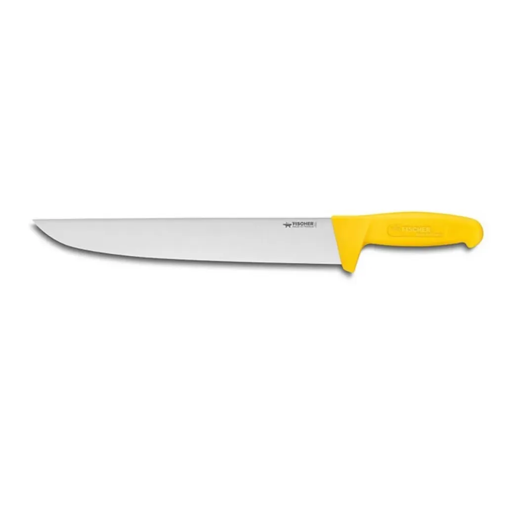 [401030] Snijmes Profinox Fischer Bargoin geel 30cm