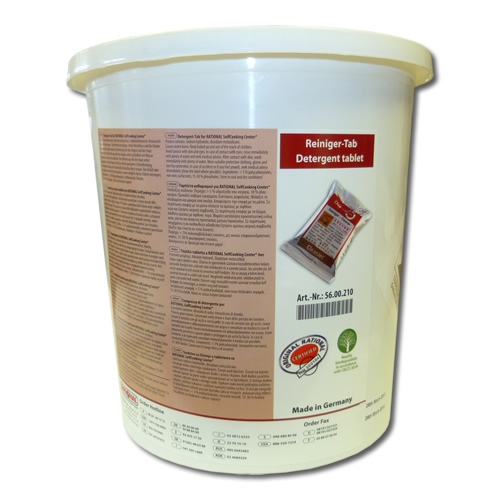Seau Rouge tablettes nettoyage Rational SCC 100 pcs