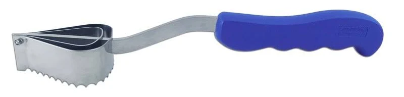 [64122] Visschubber Fischer Bargoin met dubbel lemmet 16cm