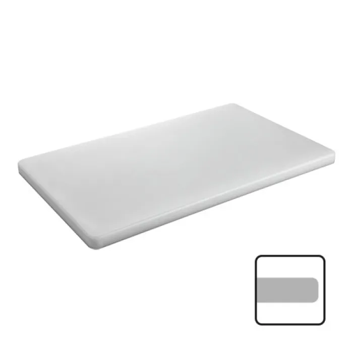 [882004] Planche à découper polyéthylène blanc GN1/1 53x32.5x2cm