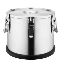 [961011] Bac de transport isotherme, 15L, inox