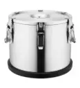 Gamel, rvs, dubbelwandig, 15L