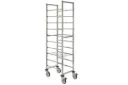 Regaalwagen gastro met 10 niveaus GN1/1