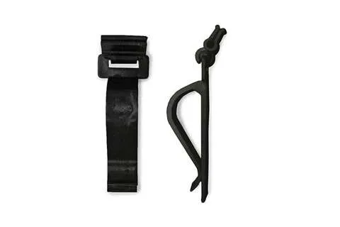 Clips saladier étiquette noir