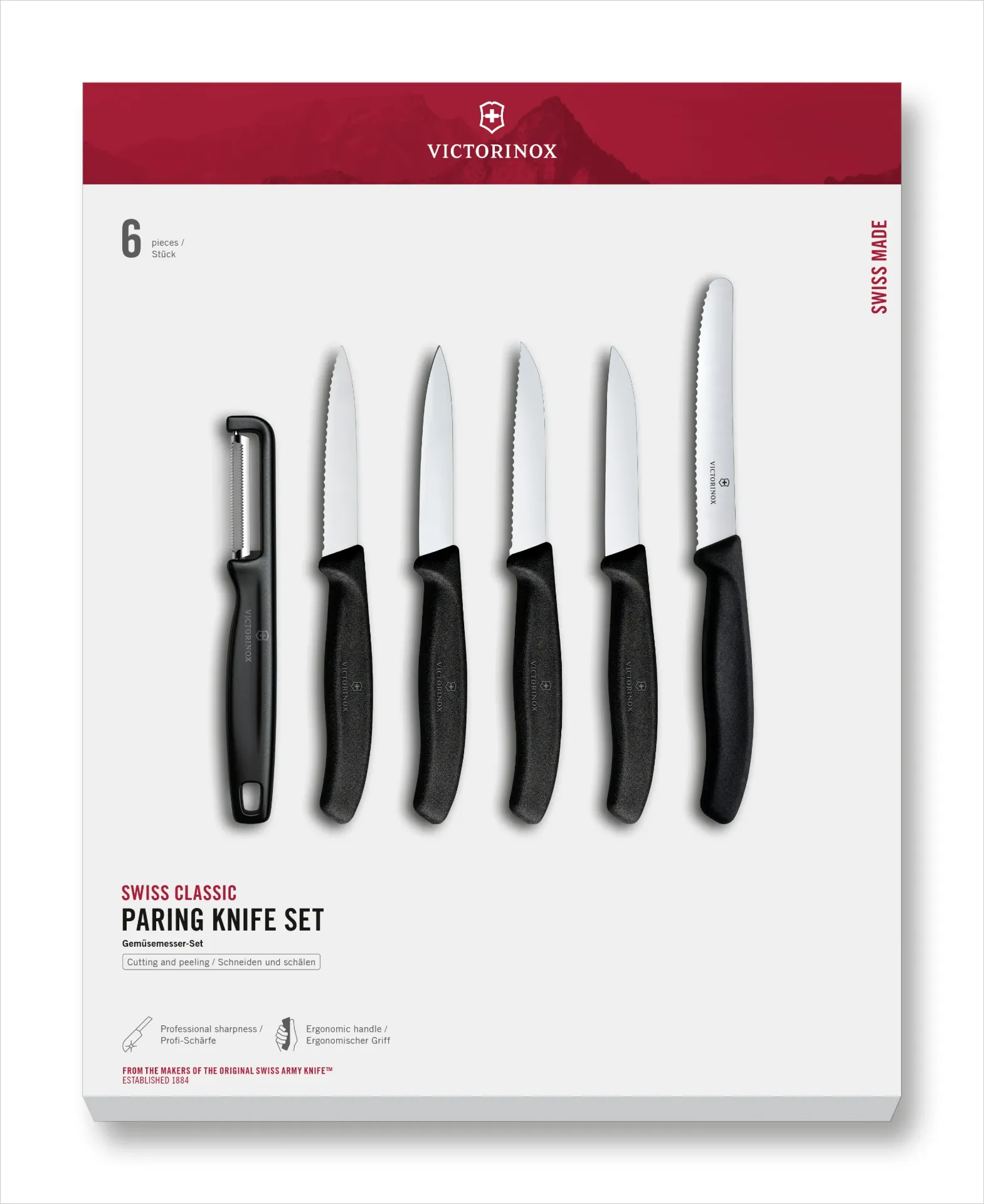 [6711361G] Set van 6 officemessen Victorinox