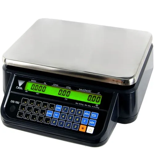 Balance poids/prix Digi DS-782BR compacte 15kg/5gr
