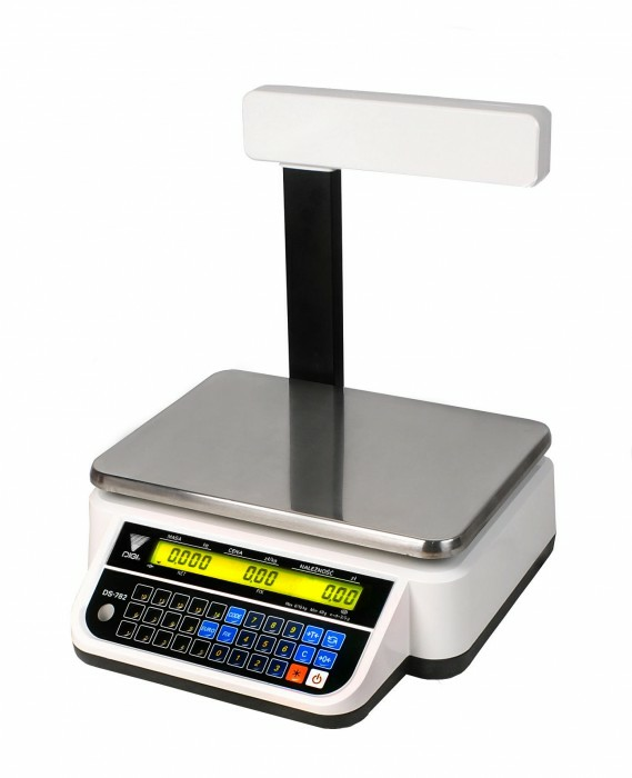 Balance poids/prix Digi DS-782PR colonne 15kg/5gr