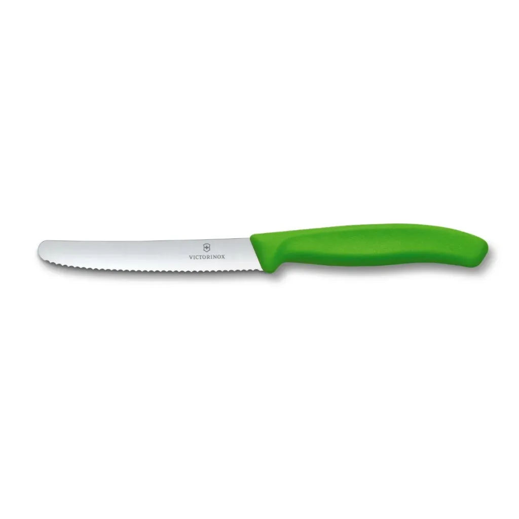 Universeel mes Swiss Classic Victorinox groen 11cm