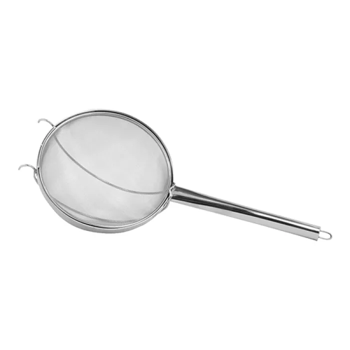 [022012] Chinois inox 26cm toile métallique double L58.5cm