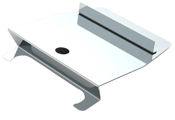 Plaque inclinée pour conditionnements liquides J/B42